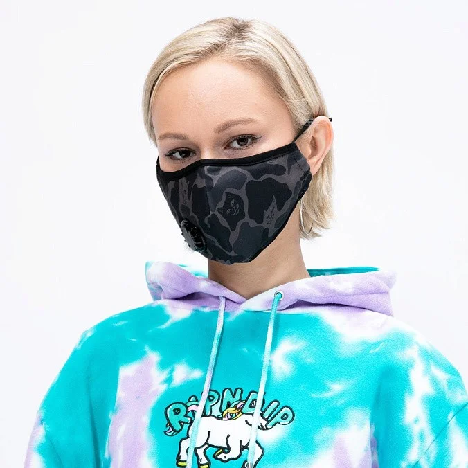Маска RIPNDIP Ventilator Face Mask Blackout Camo