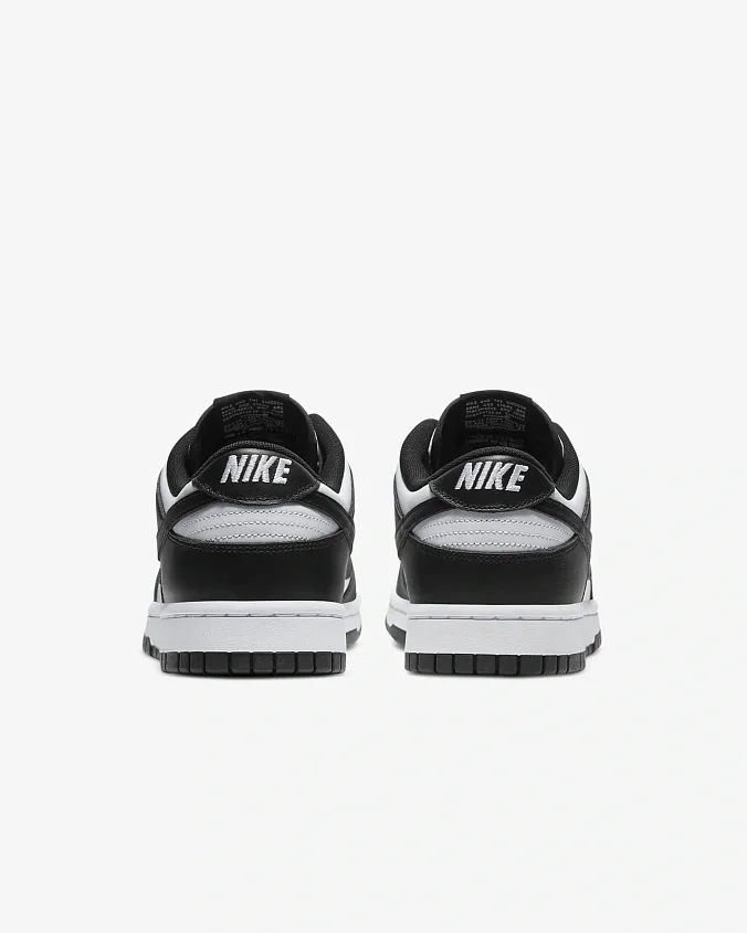 Кроссовки Nike Dunk Low Retro White/White/Black