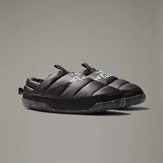 Мюли мужские The North Face Nuptse Winter Mules TNF Black/TNF White