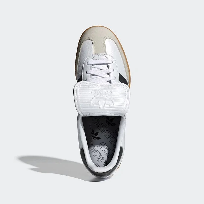 Кроссовки женские adidas Originals Samba LT Cloud White/Core Black/Gold Metallic