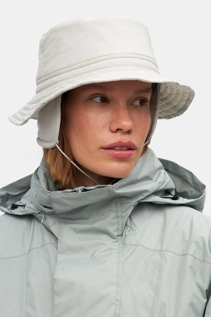 Оверсайз куртка унисекс SHU светло-серая