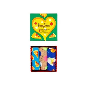 Набор носков Happy Socks Pizza Love Socks Gift Set 3-Pack