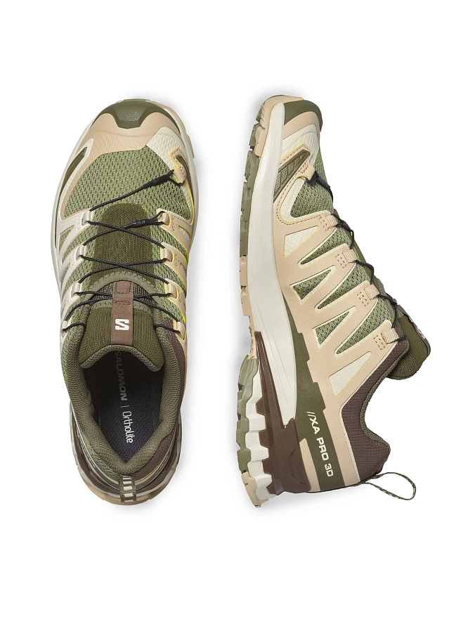Кроссовки Salomon XA Pro 3D V9 Deep Lichen Green/Safari/Dark Earth