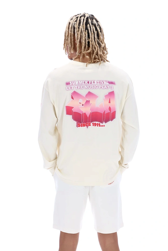 Лонгслив FILA Fredrick Graphic Long Sleeve T-Shirt