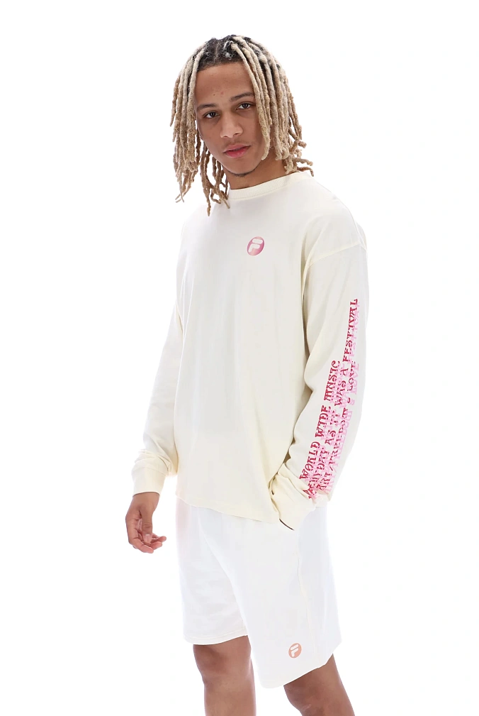 Лонгслив FILA Fredrick Graphic Long Sleeve T-Shirt