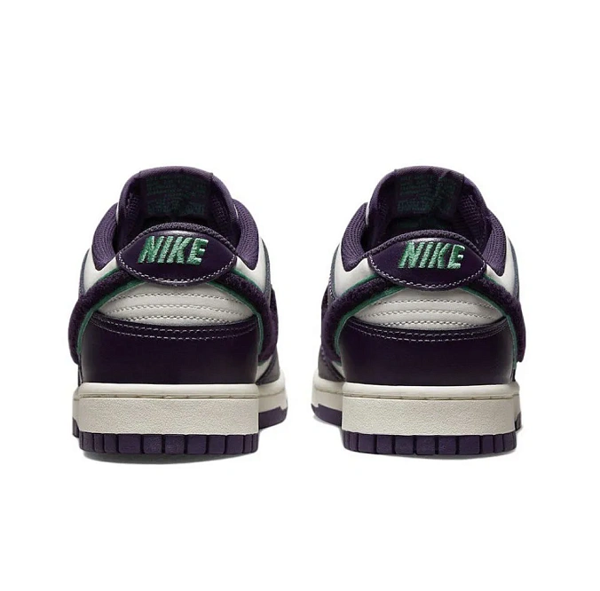 Кроссовки Nike Dunk Low Retro Chenille Swoosh Sail/Grand Purple/Neptune Green