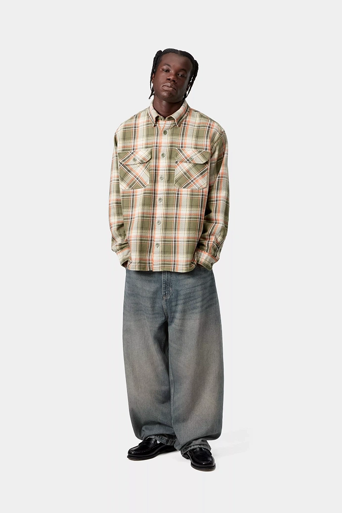 Мужские джинсы Carhartt WIP Brandon Pant Blue (worn used wash)